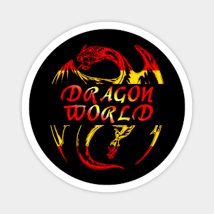 dragon world Magnet